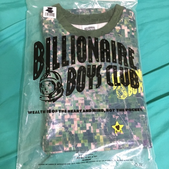 Billionaire Boy Club WealthFarm camo sweat shirt - Picture 3 of 5